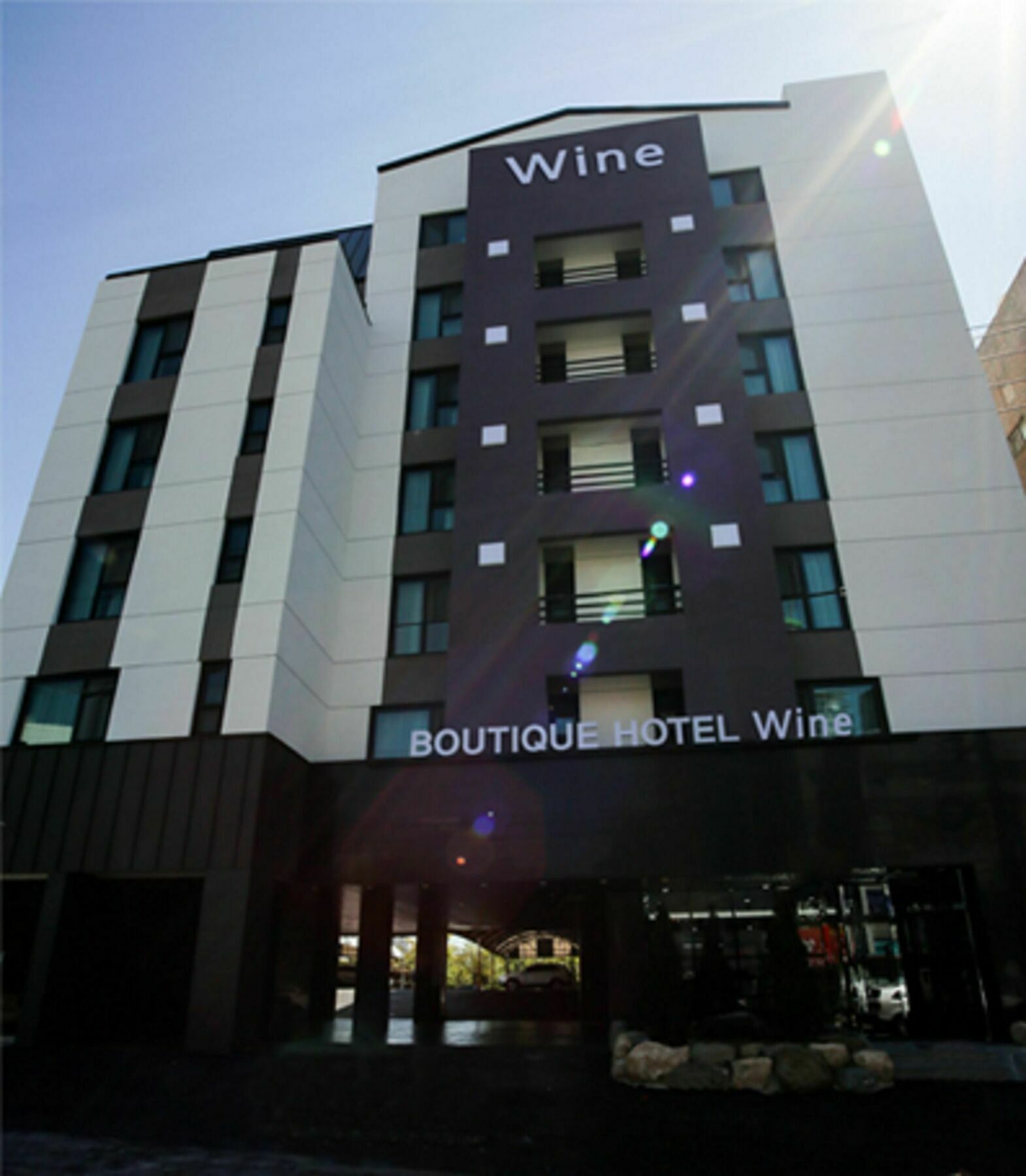 Boutique Hotel Wine Gwangju Metropolitan City Eksteriør bilde